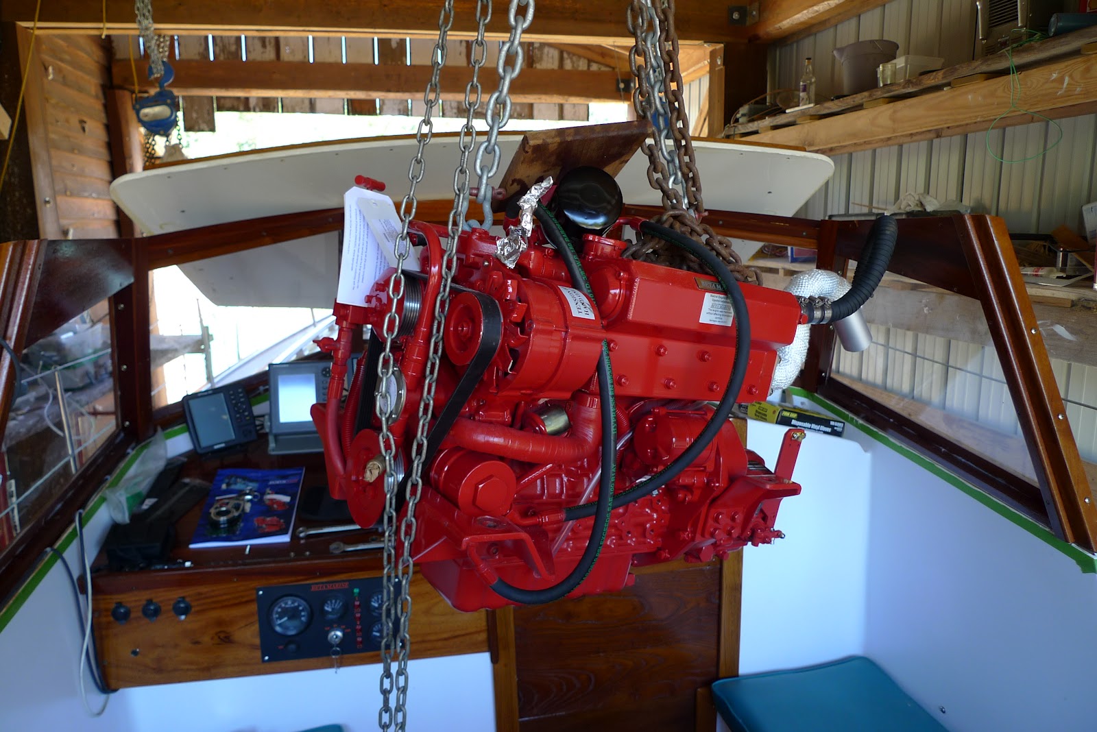 Hallberg Rassy Rasmus Owners Blog: Beta 38 Installed in Rasmus
