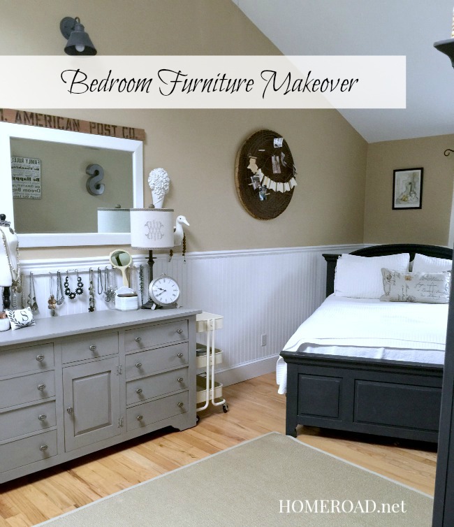 Master Bedroom Painted Furniture www.homeroad.net