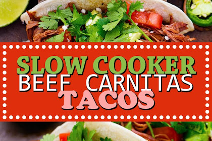 SLOW COOKER BEEF CARNITAS TACOS