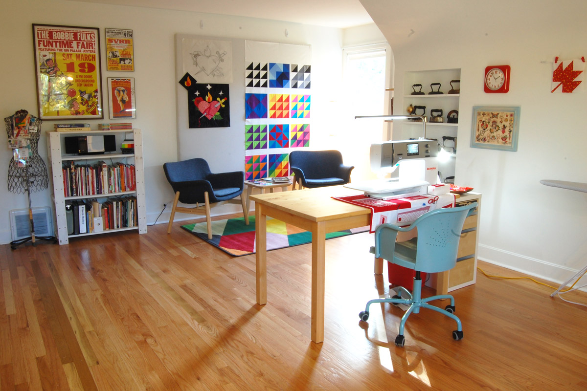 Miss Sews It All Sewing Table Update I Ve Been Sewing In My Updated Studio For A Little More Than Year Now M Still Loving It But Am Ready To Make Some Fine Tuning Adjustments