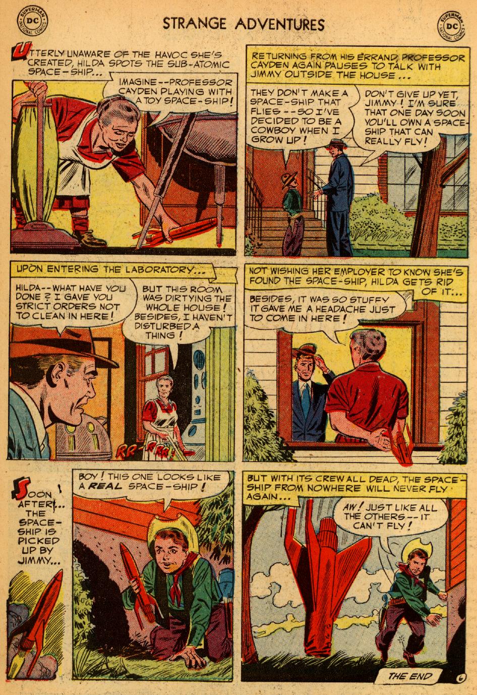 Read online Strange Adventures (1950) comic -  Issue #29 - 34