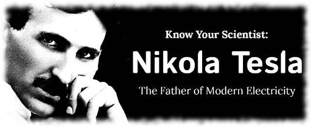 Nikola Tesla infographic: the father of modern Electricity