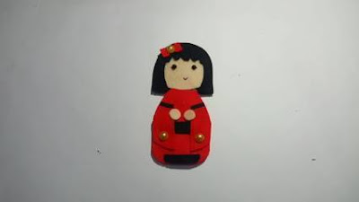 Cara Membuat Boneka Jepang dari Kain Flanel Beserta Gambarnya - Kreator
