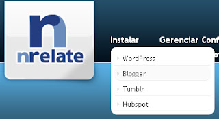 Nrelate: Postagens Relacionadas com Imagens(miniatura) para Blogger, WordPress e Tumblr