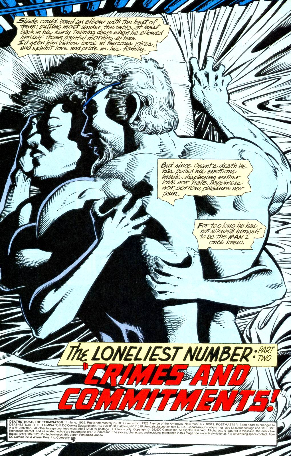 Read online Deathstroke (1991) comic -  Issue #11 - 2