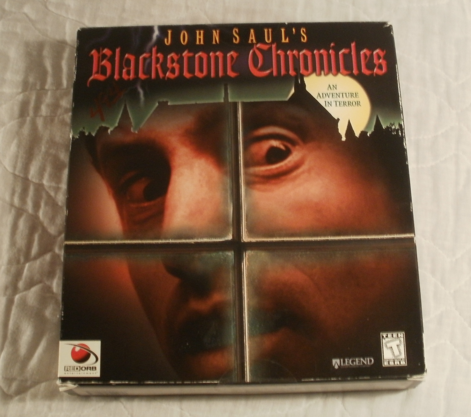 Jeu Vidéo PC Blackstone Chronicles : L'asile Maudit - Version Big Box - En Très Bon état