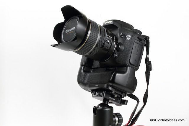 Desmond D7DG Custom QR Plate on Canon EOS 7D w/ Grip