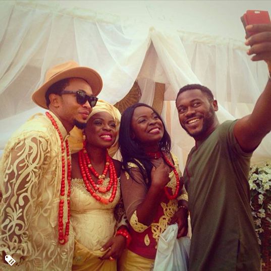 More photos from singer Jodie and actor David Nnaji's wedding