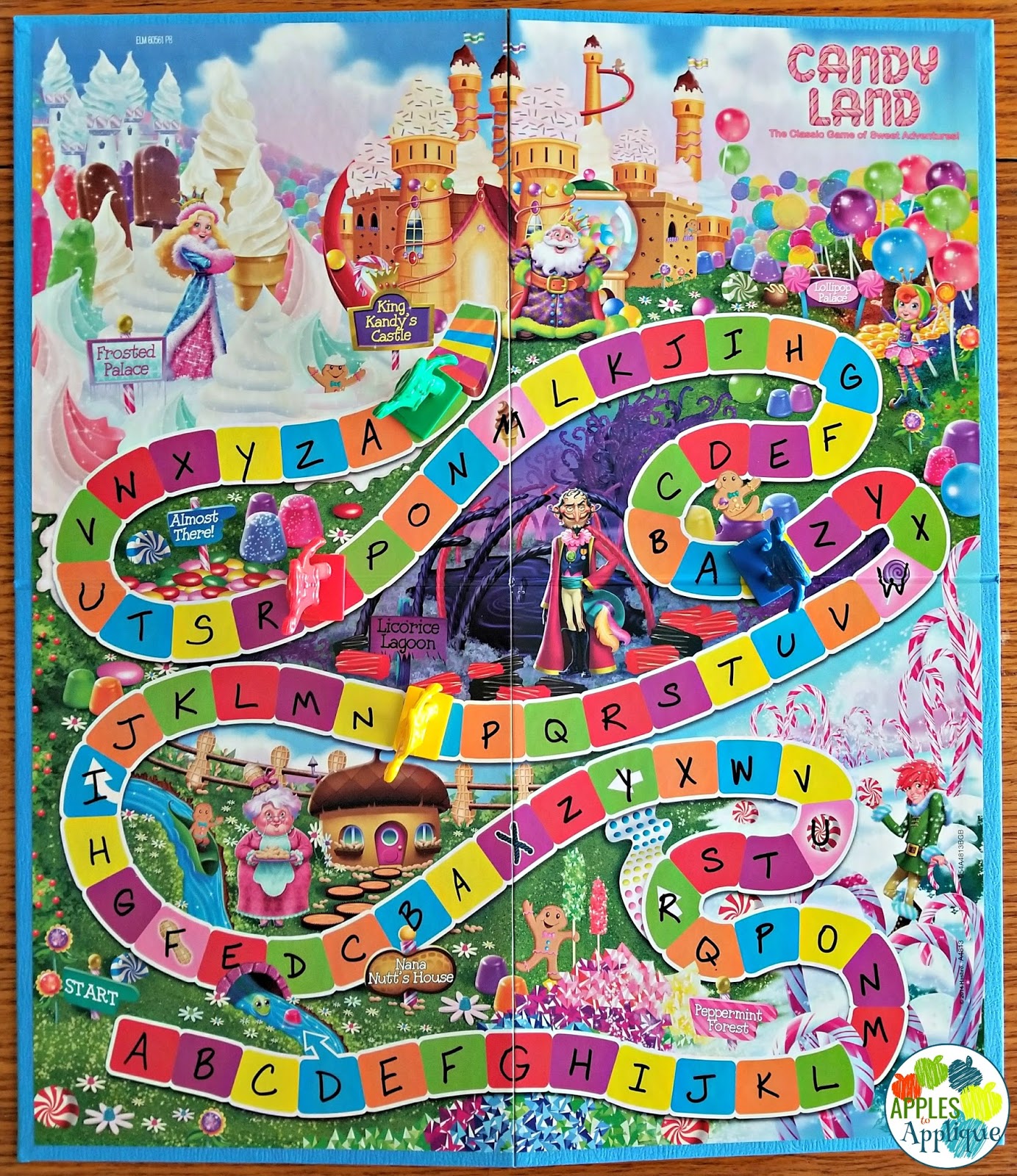 Apples to Applique 6 Differentiated Literacy Stations from One Board Game