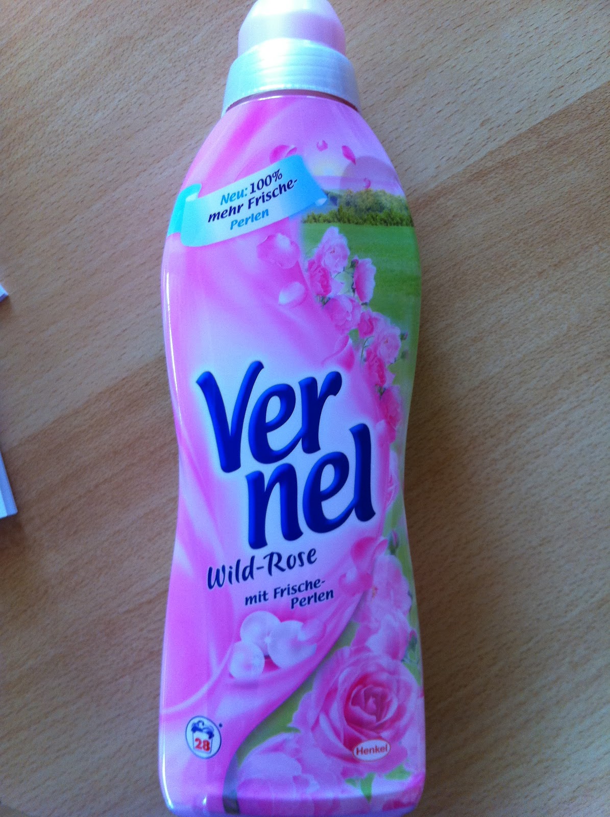 Katja-testet: Vernel Weichspüler Wild Rose