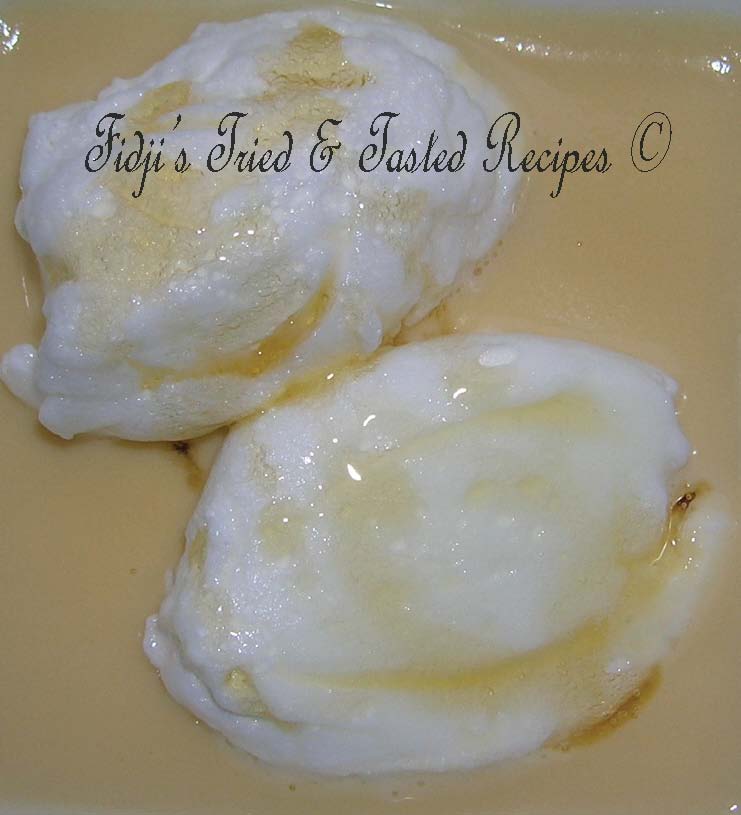 Fidji's Tried & Tasted Recipes Floating Islands