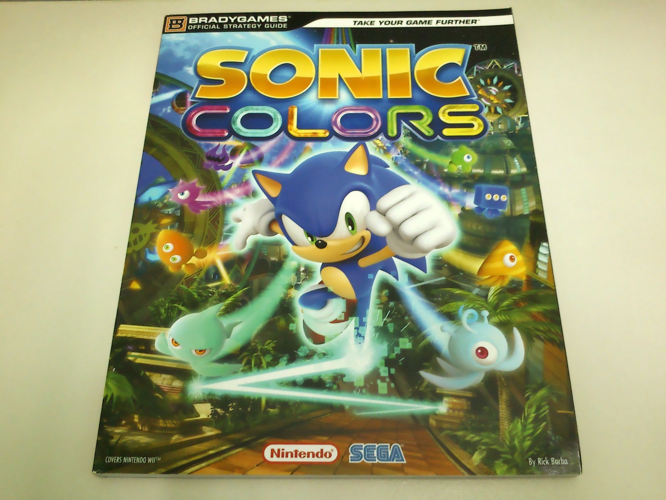 Sonic Colors Official Strategy Guide - Sonic Collectibles - Sonic Notes