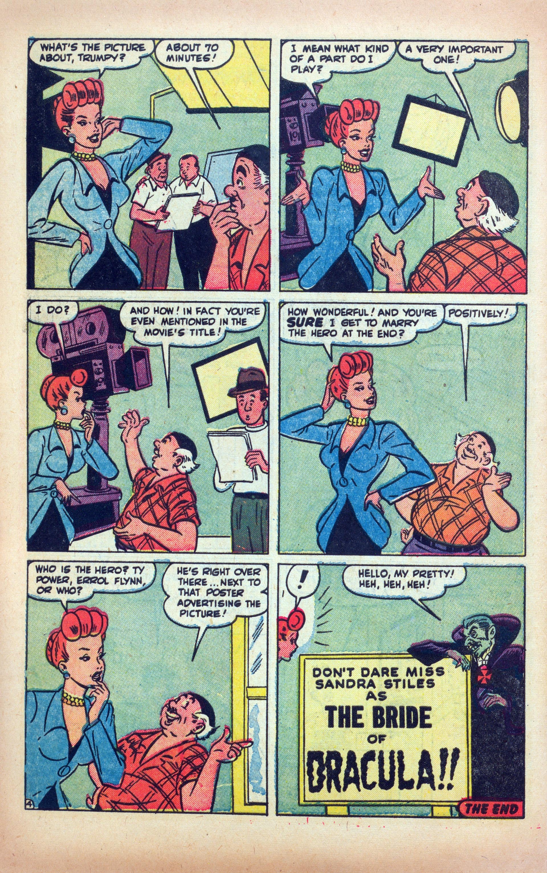 Read online Hedy Of Hollywood Comics comic -  Issue #48 - 32