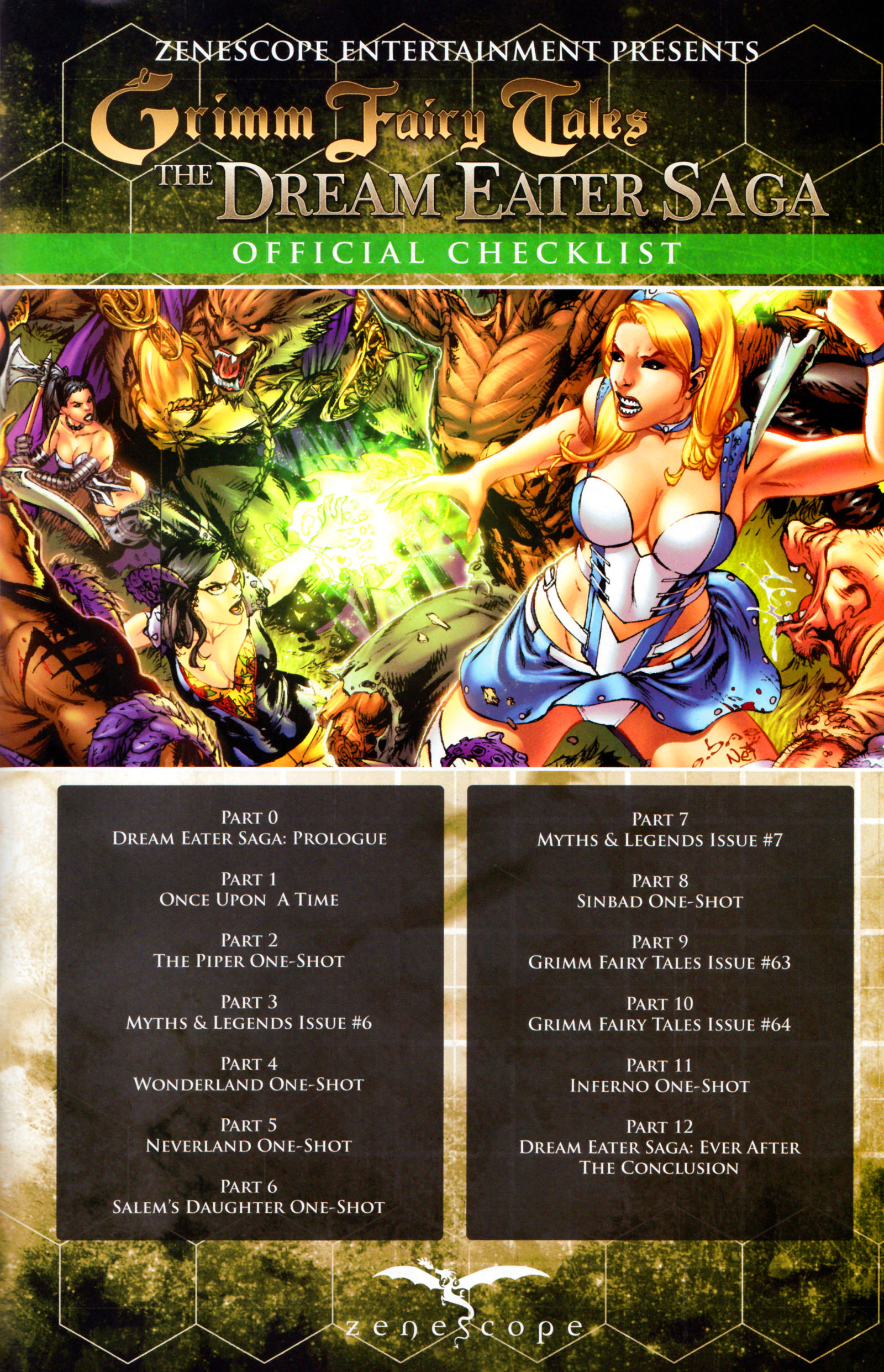 Read online Grimm Fairy Tales: The Dream Eater Saga comic -  Issue #4 - 35