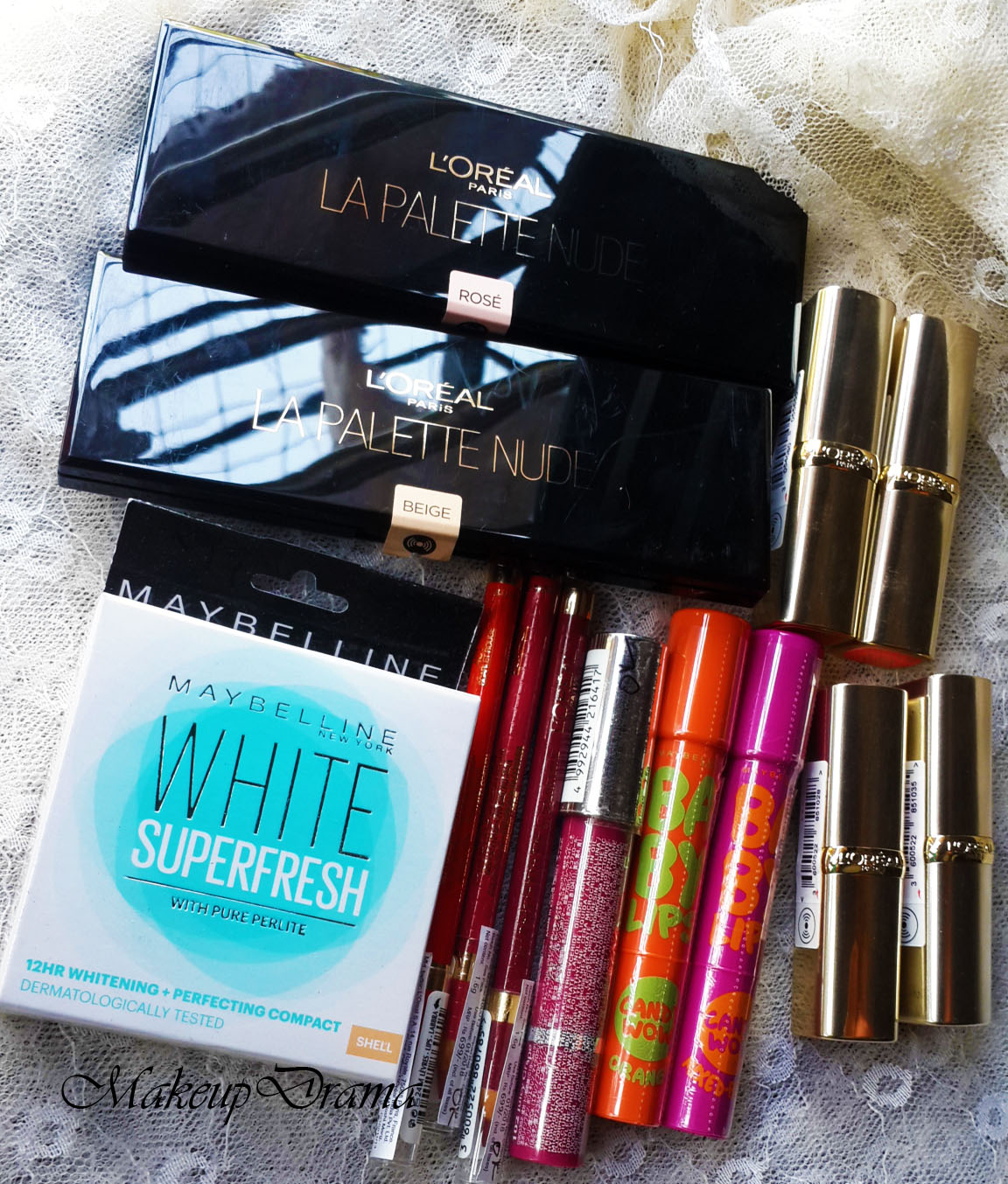 MakeupDrama Maybelline and L’Oreal Haul & Express Review