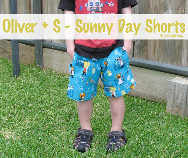 Oliver + s - Sunny Day Shorts - Pattern Review by Threading My Way