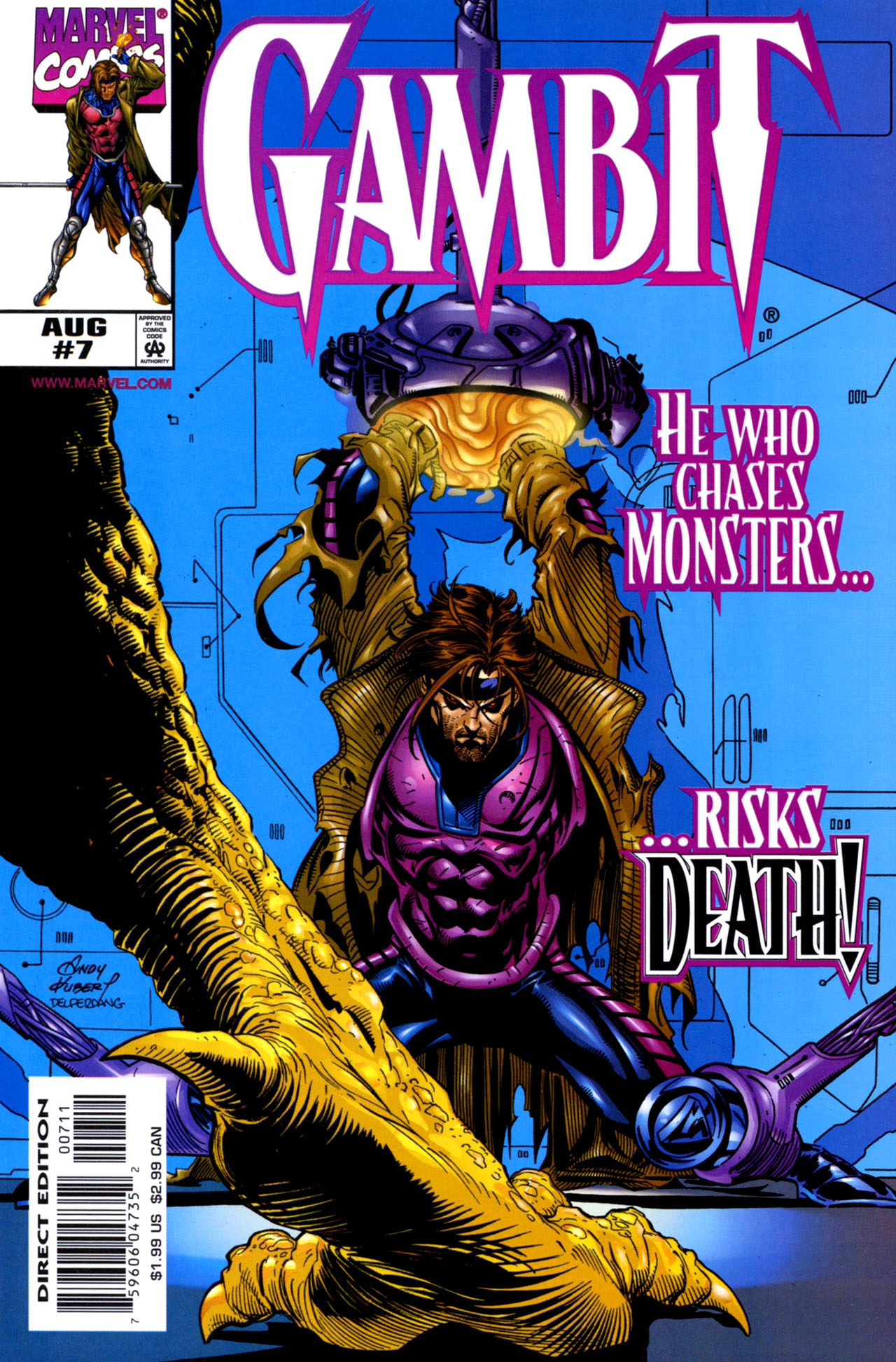 Read online Gambit (1999) comic -  Issue #7 - 1
