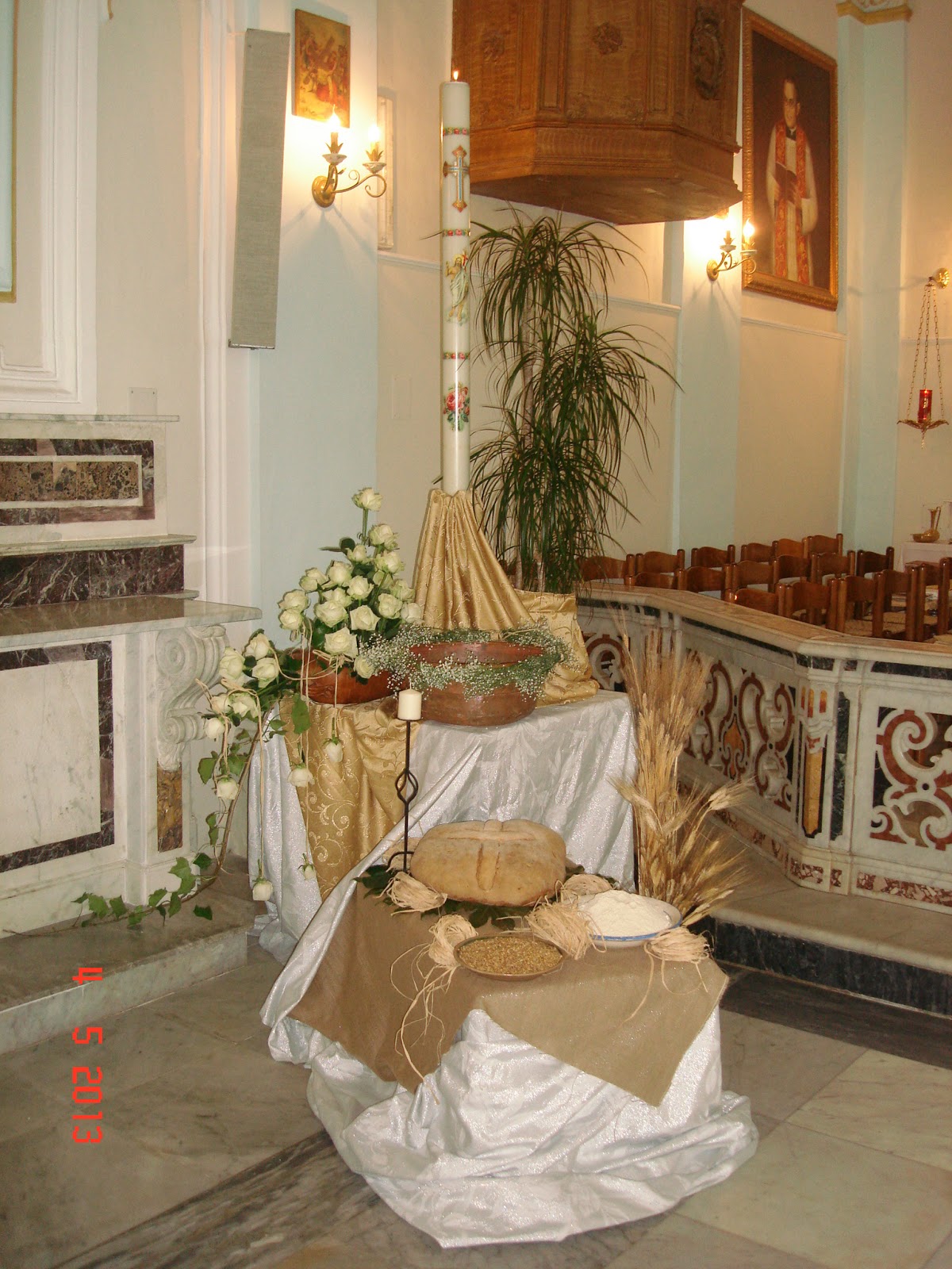 Arte Floreale per Liturgia  Convento San Francesco Altavilla