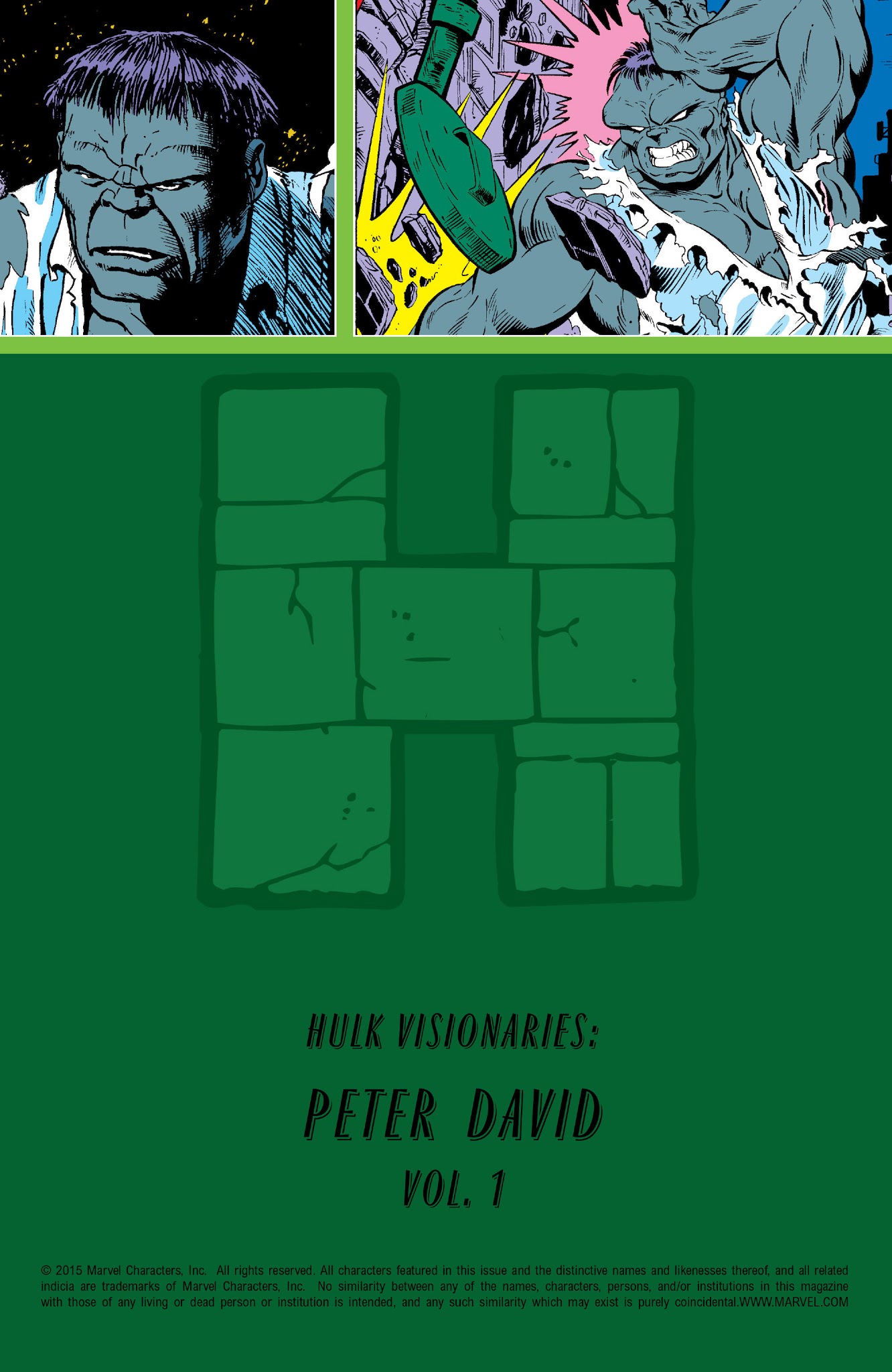 Read online Hulk Visionaries: Peter David comic -  Issue # TPB 1 - 2