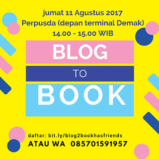 FROM BLOG TO BOOK #UpcomingClass