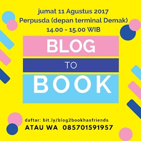 FROM BLOG TO BOOK #UpcomingClass