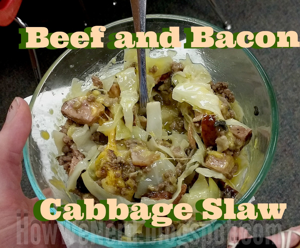Beefy Cabbage Slaw