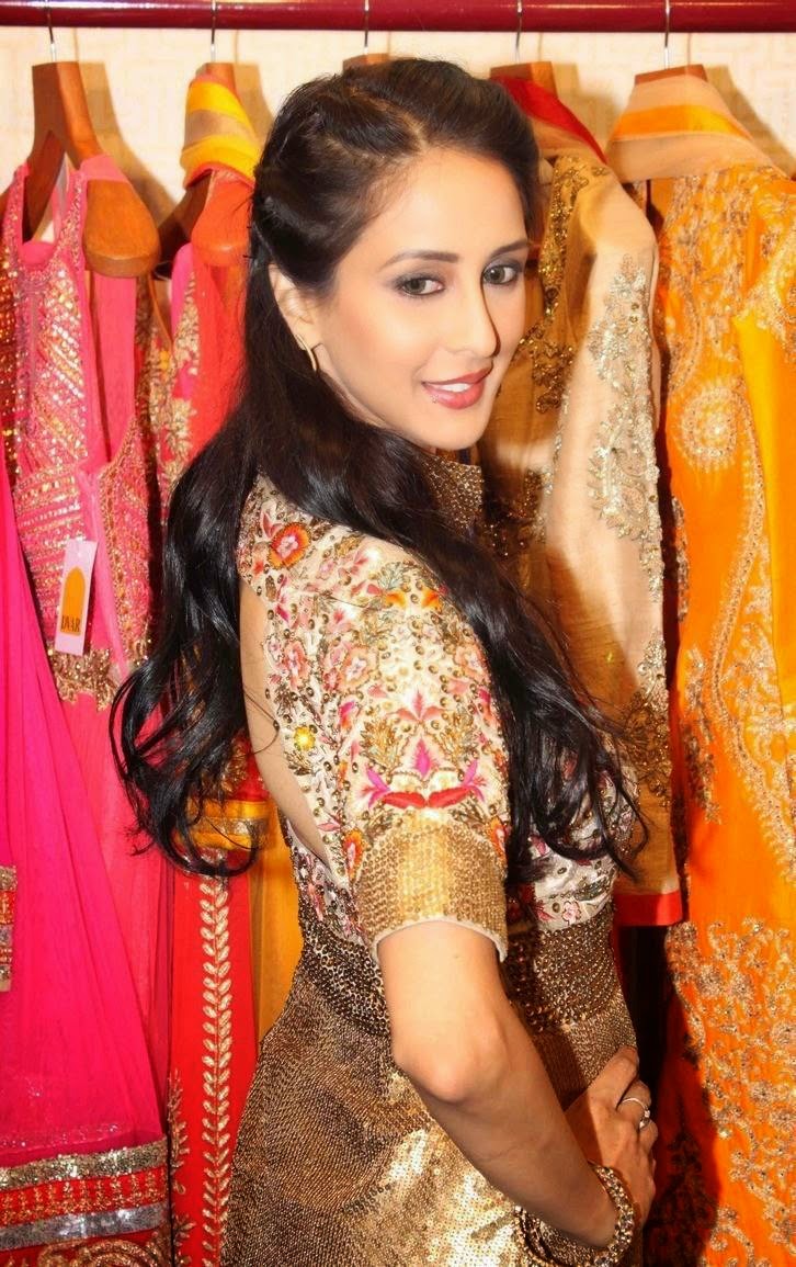 Chahat Khanna Latest Cute Hot Spicy Photos Gallery At DVAR Fashion - HD