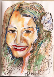 watercolor faces brush pens colors lots want fun penny