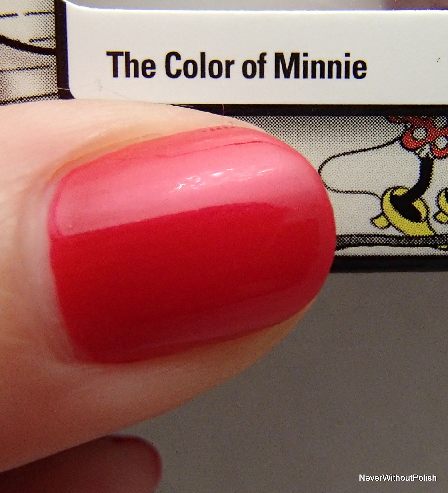 Never Without Polish: Stash Swatch Initiative: OPI The Color Of Minnie