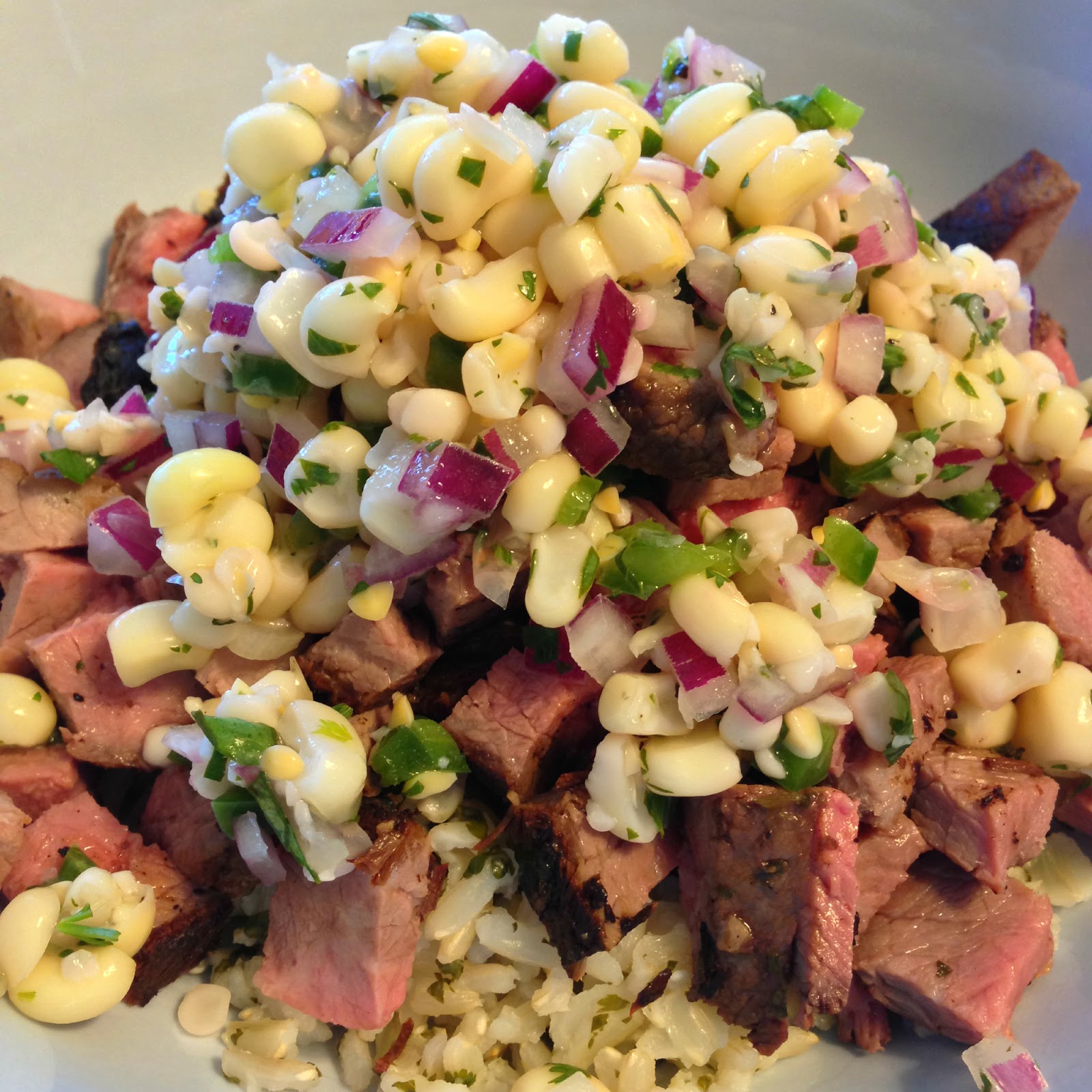 Burrito Bowl & ChipotleStyle Corn Salsa Recipe Acts of Craftiness