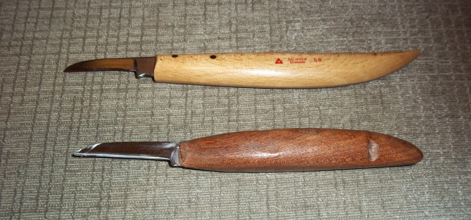 Laughing Cat Woodcarving Hand Made Carving Knife