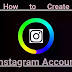 How to create instagram account