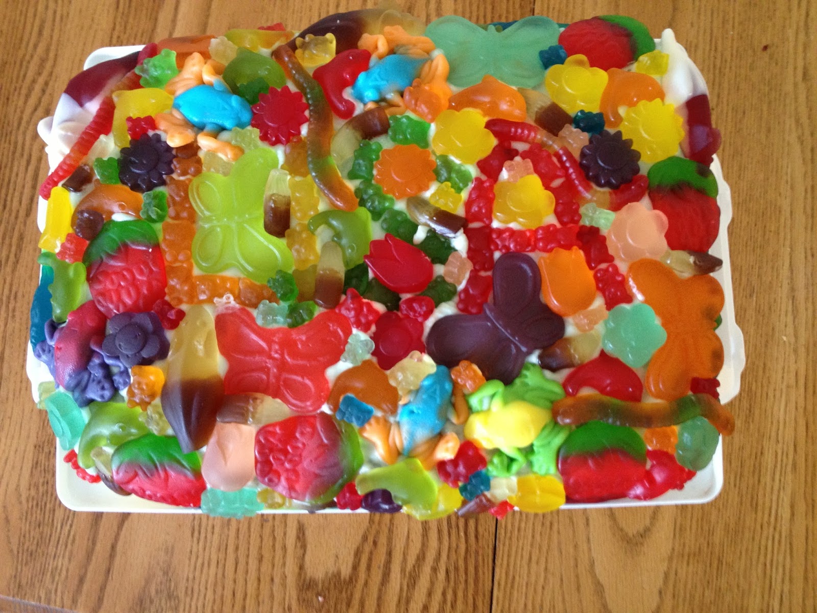 Engineering the Taste Gummy Birthday Cake