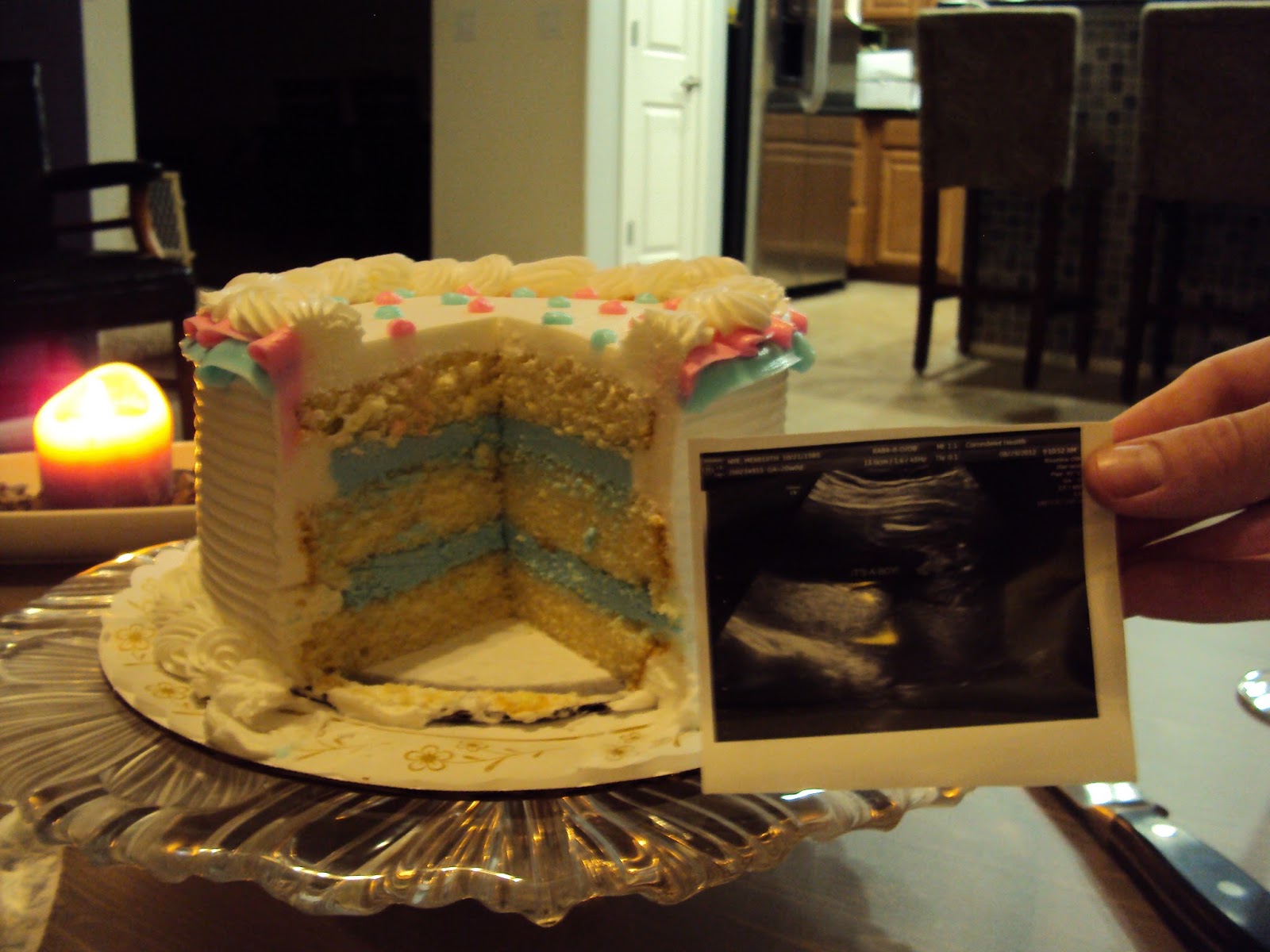 Our Confetti Filled Gender Reveal! the semibalancedmama