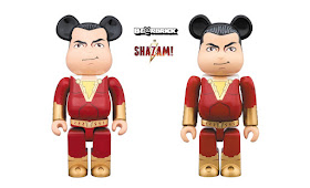 DC Comics’ SHAZAM! Movie 400% & 100% Be@rbrick Vinyl Figure Box Set by Medicom Toy