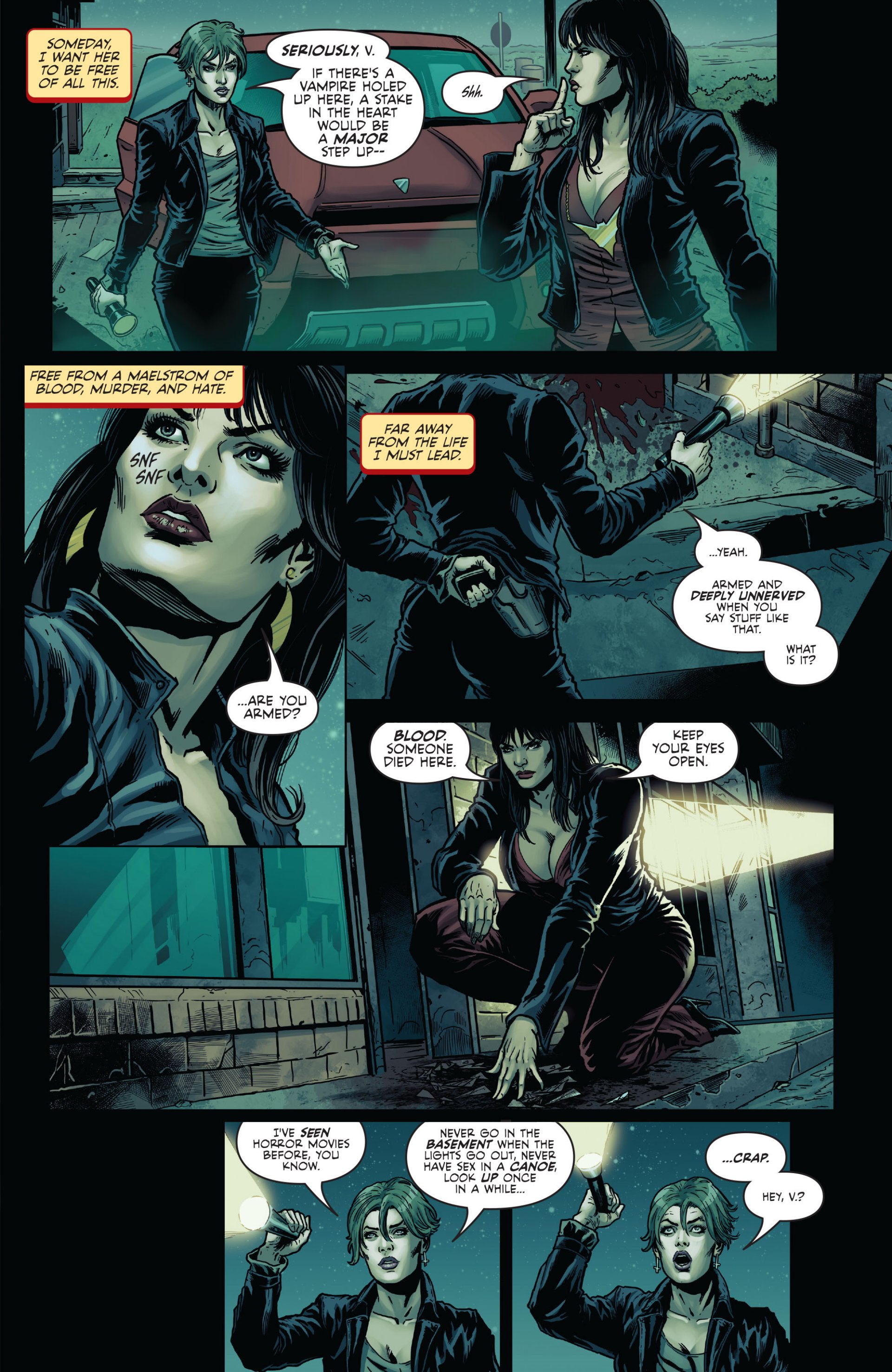 Read online Vampirella (2010) comic -  Issue #8 - 9