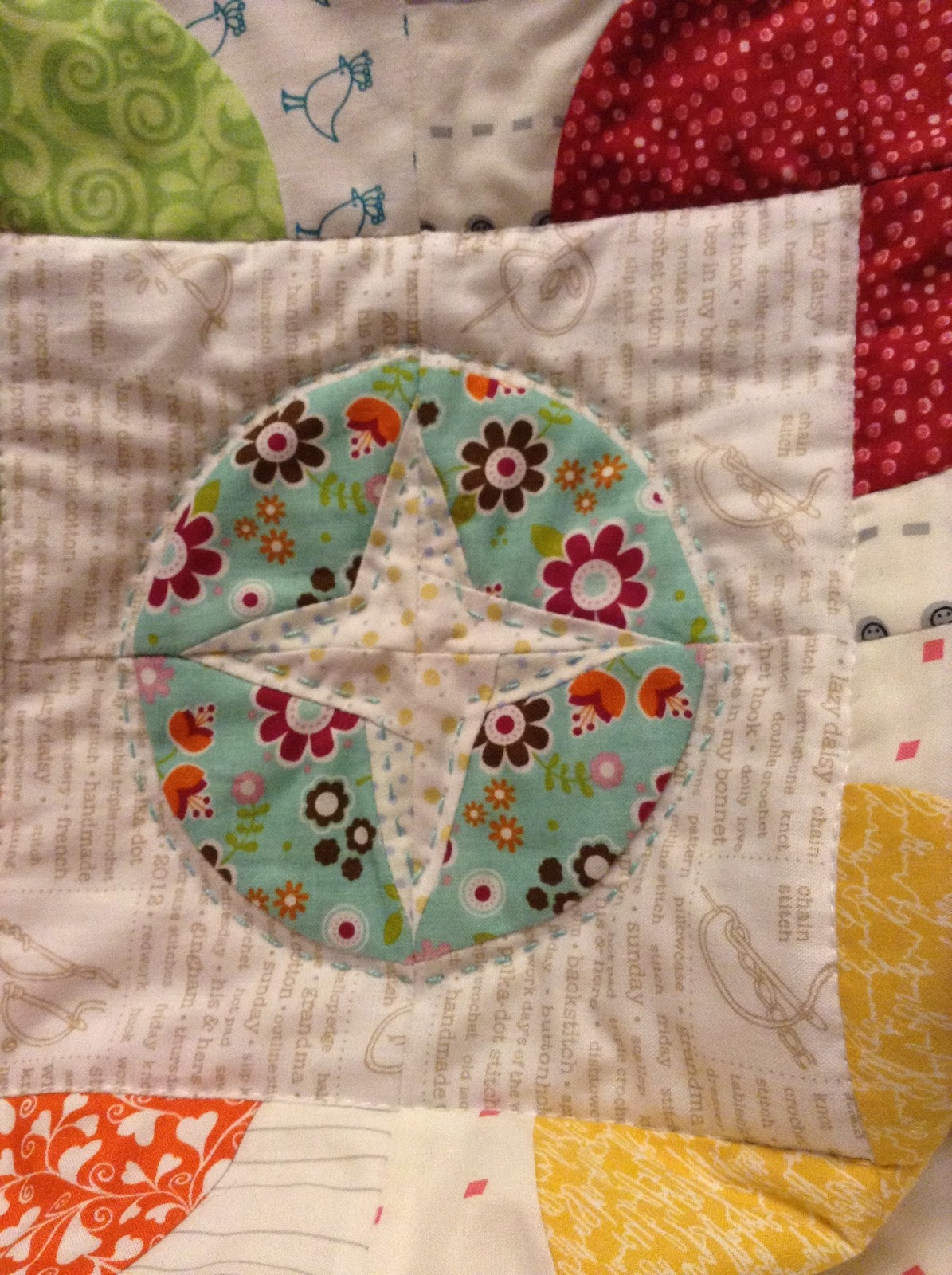 Sew Me Quilt Now BOM quilting begins