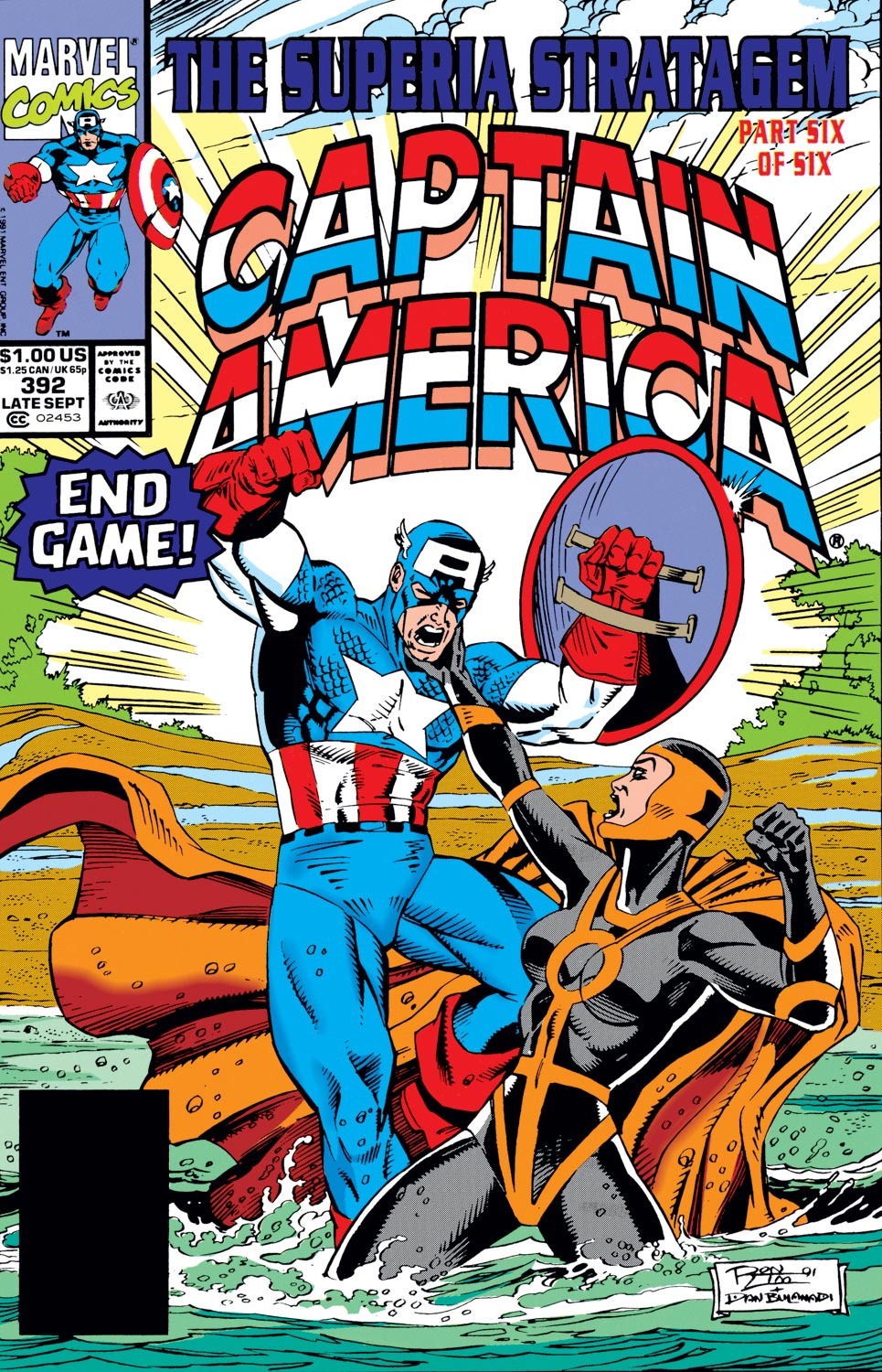 Captain America (1968) Issue #392 #325 - English 1
