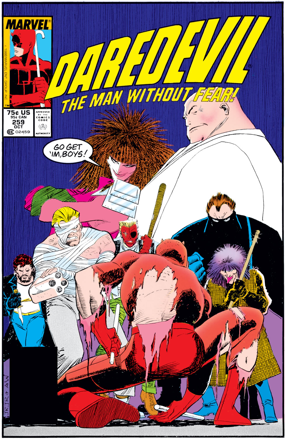 Read online Daredevil (1964) comic -  Issue #259 - 1
