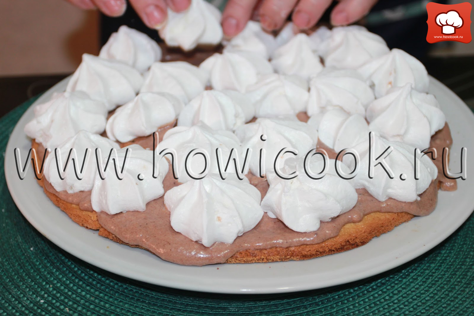 Тортик с безе