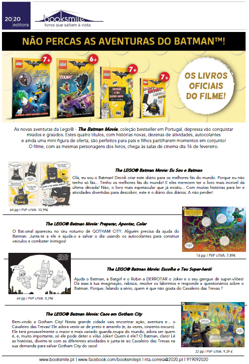 The Batman Movie - Os livro Oficiais do filme