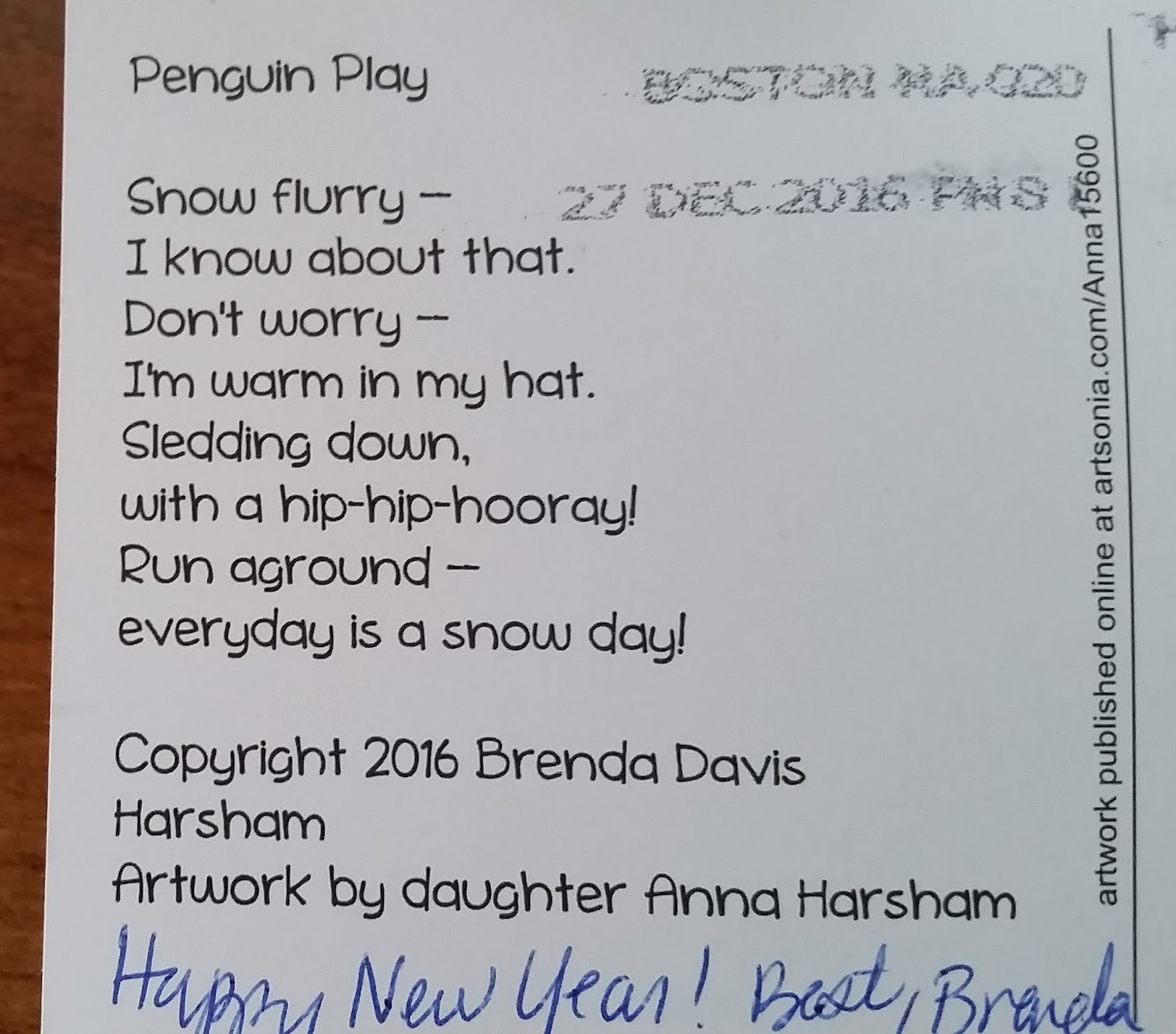 Wee Words For Wee Ones January 2017