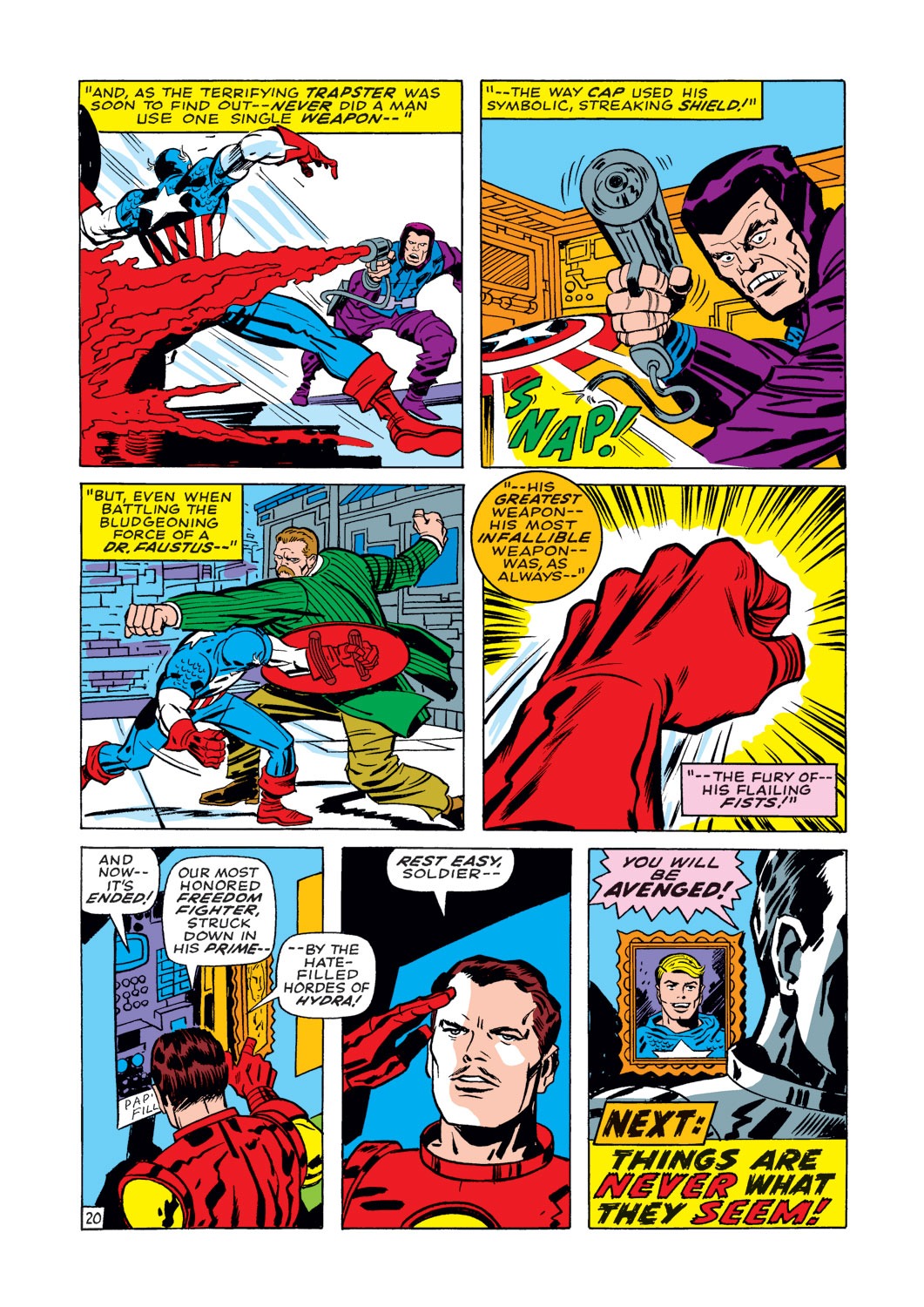 Read online Captain America (1968) comic -  Issue #112 - 21