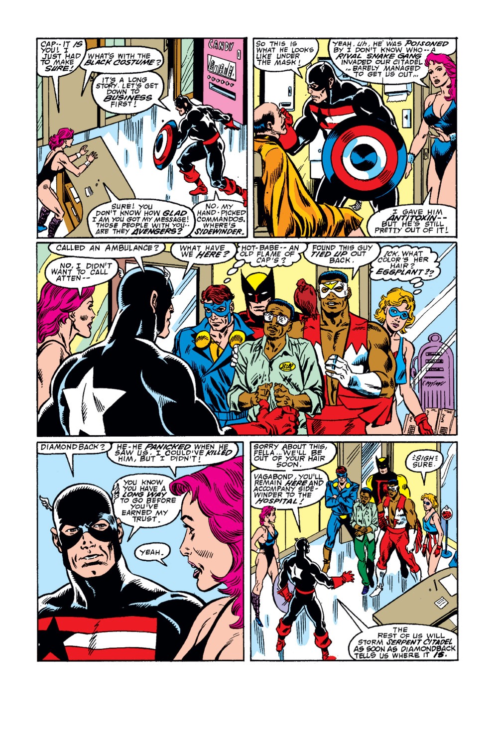 Captain America (1968) Issue #342 #272 - English 13