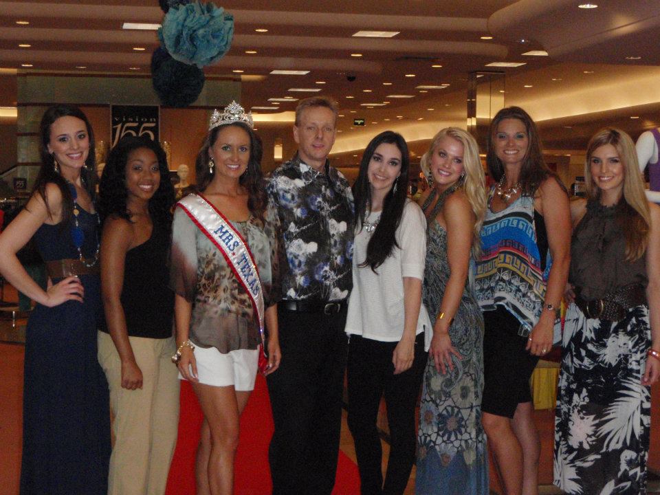 Kayla Wharton Dillard's at Hulen Mall in Fort Worth Fashion Show