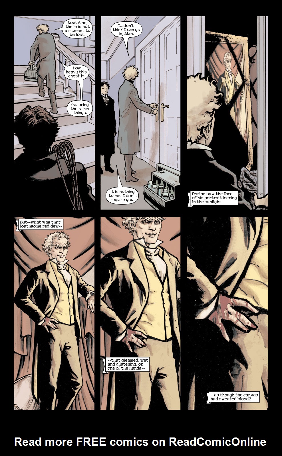 Read online Marvel Illustrated: The Picture of Dorian Gray comic -  Issue #4 - 22