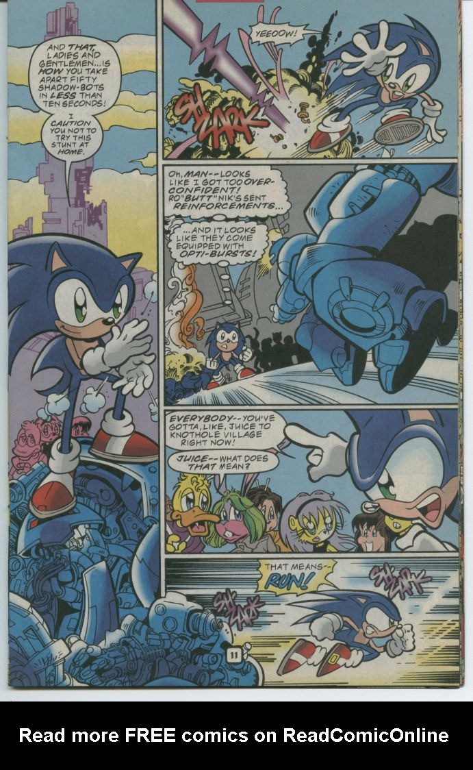 Read online Sonic The Hedgehog comic -  Issue #76 - 15