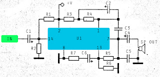 PA246 amplifier circuit