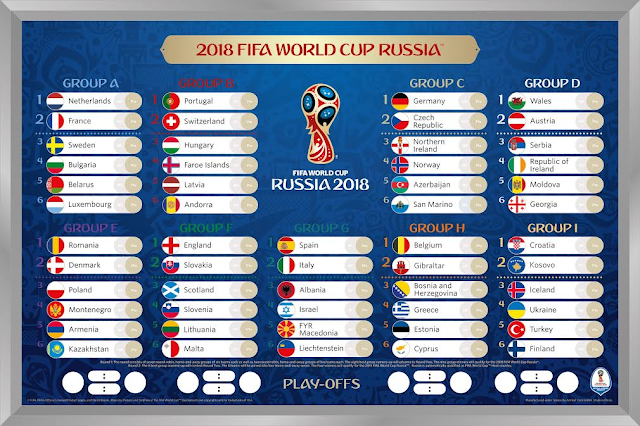 World Cup 2018 schedule: All the groups, fixtures, kick-off times and ...