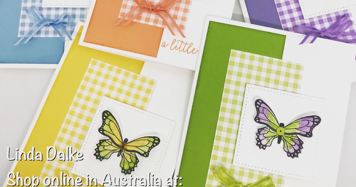 Linda Dalke: Butterfly Gala in a rainbow of colours (including a Video ...